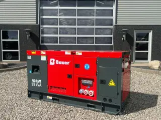 Bauer GFS-40 ATS, 40 kW/50 kVA Fabriksny generator