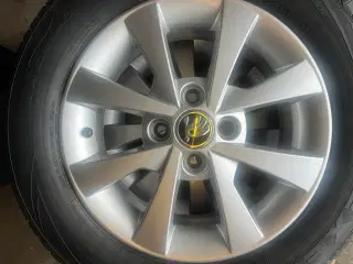  175-65-14 Skoda CitiGo.Sommerhjul.