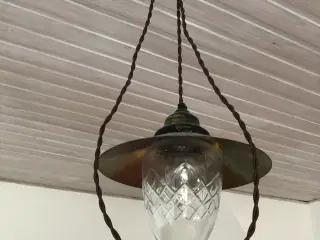 Loftslampe antik
