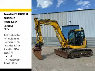 Komatsu PC 118 MR-8