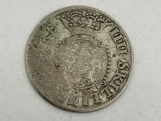 4 Skilling - Meget dårlig stand