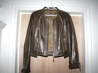Magnus læderjakke / skind jakke str. 38 