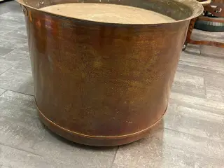 Stor kobber gruekeddel ø64