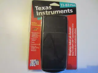 Texas Instruments TI-83 Plus grafisk videnskabelig