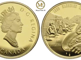 Guld mynt , 1996 Canada. Gold Rush 13,34 gr. (585)