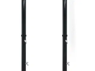 Soldrevet bruser 220 cm 20 l sort