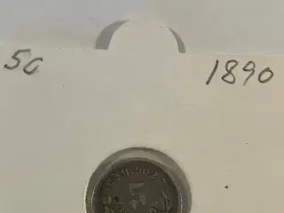 5 Centavos 1890 Mexico