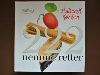 222 nemme retter - italiensk køkken, oversat af ul