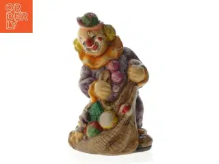 Keramisk klovnfigur (str. 18 cm)