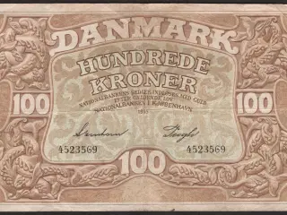 Danmark 100 Kroner 1935