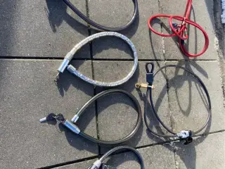 Ny- Brugt , Cykel / knallert låse sæt