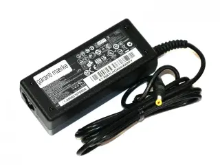 HP Compaq 65W 18.5V 3.5A strømforsyning med 4.8 mm x 1.7 mm (Small Yellow Tip ) Lille Stick - Original