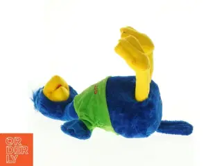 Stort blåt plysdyr emu (str. 52 x 15 cm)
