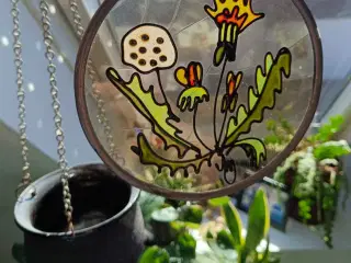 Solfanger med mælkebøtter 