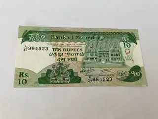 10 Rupees Mauritius