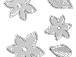 Skære- og prægeskabelon til små planter, 1 stk.