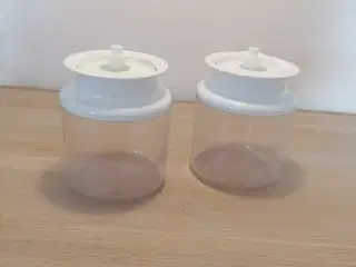 Tupperware snaks / bolchekrukker 2 stk..
