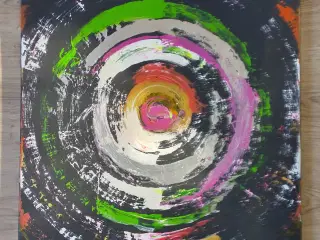Abstrakt Akryl maleri 