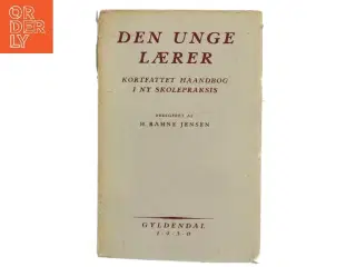 Den unge lærer af H. Bahne Jensen (Bog)