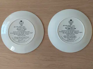 Jagt platter, Royal Grafton + 2 platteophæng