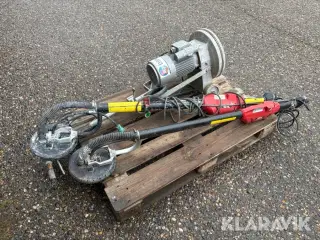 Slibemaskiner blandet lot