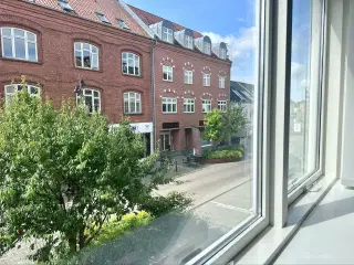 Central beliggenhed på gågaden