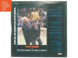 Frankie Goes to Hollywood &#39;Two Tribes&#39; vinylplade (str. 31 x 31 cm)