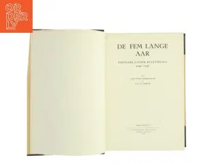 De fem lange aar