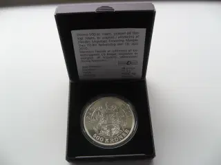Margrethe 500kr sølvmønter 2010,15,22 Pr Stk