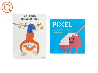 Malebog bøger 2 styks, nye