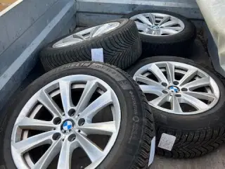  4 stk Michelin 225/55R 17 vinterdæk på Alufælge 