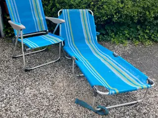 Liggestol og strandstol
