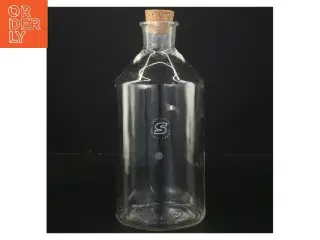 Pyrex flaske med korkprop fra Pyrex (str. 24 cm)