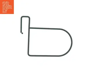 Bogstøtte i sort metal (str. 18 x 13 cm)