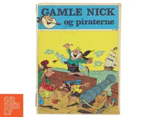 Tegneserie &#39;Gamle Nick og piraterne&#39;