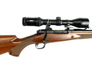 Winchester 70 Safari Express 375 HH Magnum incl. Meopta kikkert og ammunition