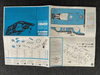Modelbil samleanvisning Porsche 917-10 