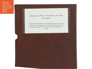 Færøerne Leuchtturm - Frimærke fortryksalbum 1919-2001