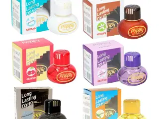 Poppy luftfrisker sortiment 27 stk. inkl. display