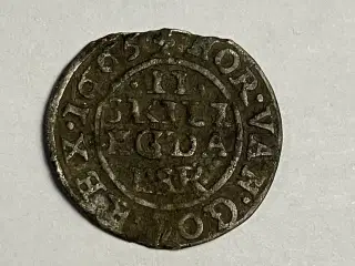 2 Skilling 1665 Danmark
