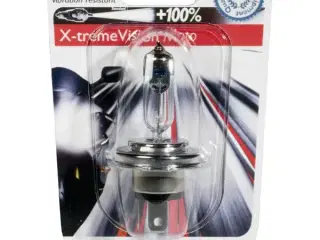 Philips X-tremeVision Moto H4 60/55W 12V - 1 stk.