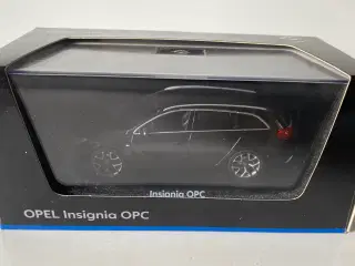 Modelbil sort Opel Insignia OPC, Tourer, kr. 600,-
