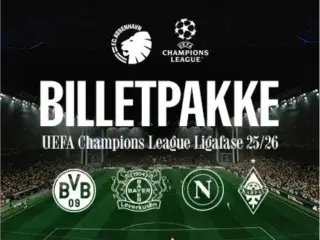 2 stk. FCK v Leverkusen 