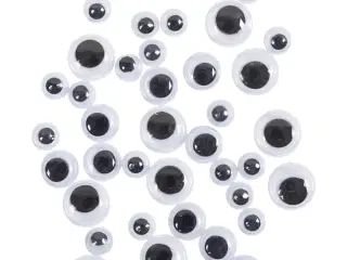 Rulleøjne, diam. 6+8+10 mm, 40ass./ 1 pk.