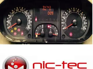 Reparation af speedometer og instrumenbræt på IVECO varebil