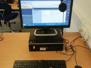 HP 22" skærm m. tastatur L2208w (PC medfølger ikke)