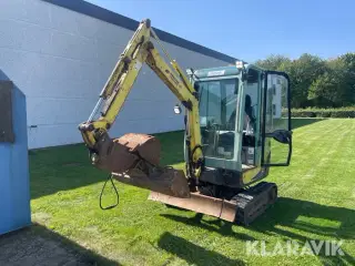 Gravemaskine Yanmar SV17 med skovle