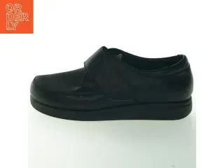 Sorte sko med velcro størrelse 41 fra Green Comfort (str. 41 )