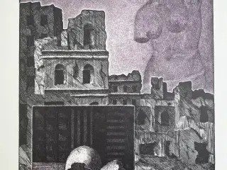 Poul Erik Nielsen - litografi 152/280