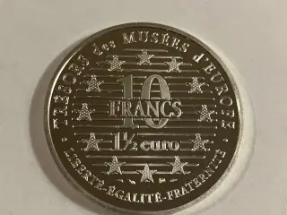10 Francs / 1½ Euros 1996 France - Chinese Horseman